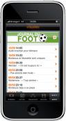 Orange foot Ligue 1 iPhone 3G