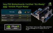 NVIDIA P55 PhysX SLi