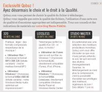 Qobuz formats MPA WMA Lossless