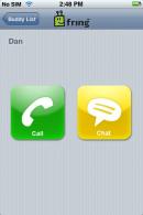 Fring iPhone VoIP Skype