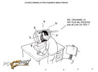 Dessin Internet Cyberacheteurs FEVAD