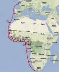 Alcatel-Lucent cable sous-marin France Afrique du