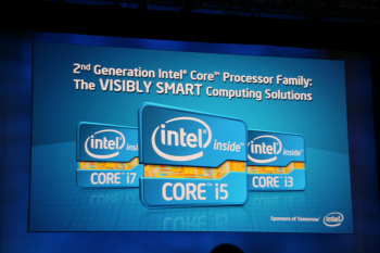 Intel IDF Day 1 Architecture Sandy Bridge