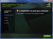 Dell XPS 15 Installation pilote NV echec