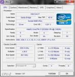 Alienware M17x CPU-Z