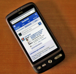 Facebook mobile HTC DEsire