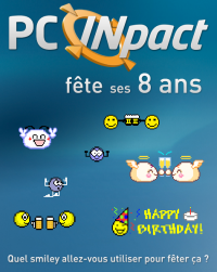 PC INpact anniversaire 8 ans