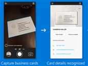 Microsoft Pix (ex-Photosynth) reconnaît les cartes de visite