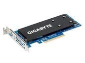 Des cartes PCIe pour 2 ou 4 SSD M.2 chez Gigabyte