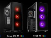 Thermaltake présente ses boîtiers vitrés Versa J Series et V200, avec des déclinaisons RGB