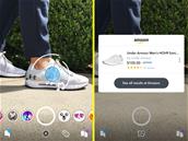 Depuis la caméra de Snapchat, cherchez des produits sur Amazon