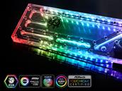 Bitspower Touchaqua : réservoir et pompe watercooling taillés pour le Lian Li PC-O11 Dynamic