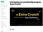 TechCrunch se lance à son tour dans l'abonnement payant avec ExtraCrunch