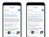 Recherches sur mobile : Google met mieux en avant le nom du site, contrairement aux publicités