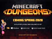 Minecraft Dungeons se dévoile avec de furieux airs de hack'n'slash