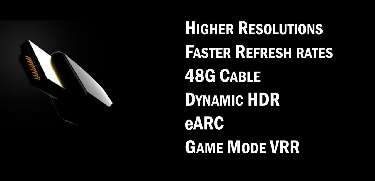 HDMI 2.1 finalisée : vidéo 10K, Dynamic HDR, VRR et nouveau câble Ultra High Speed