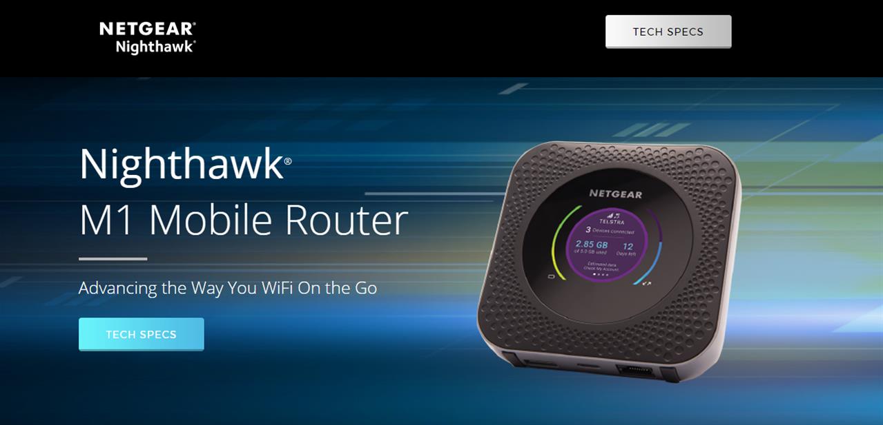 Nighthawk M1 : le routeur 4G à 1 Gb/s de Netgear arrive en France