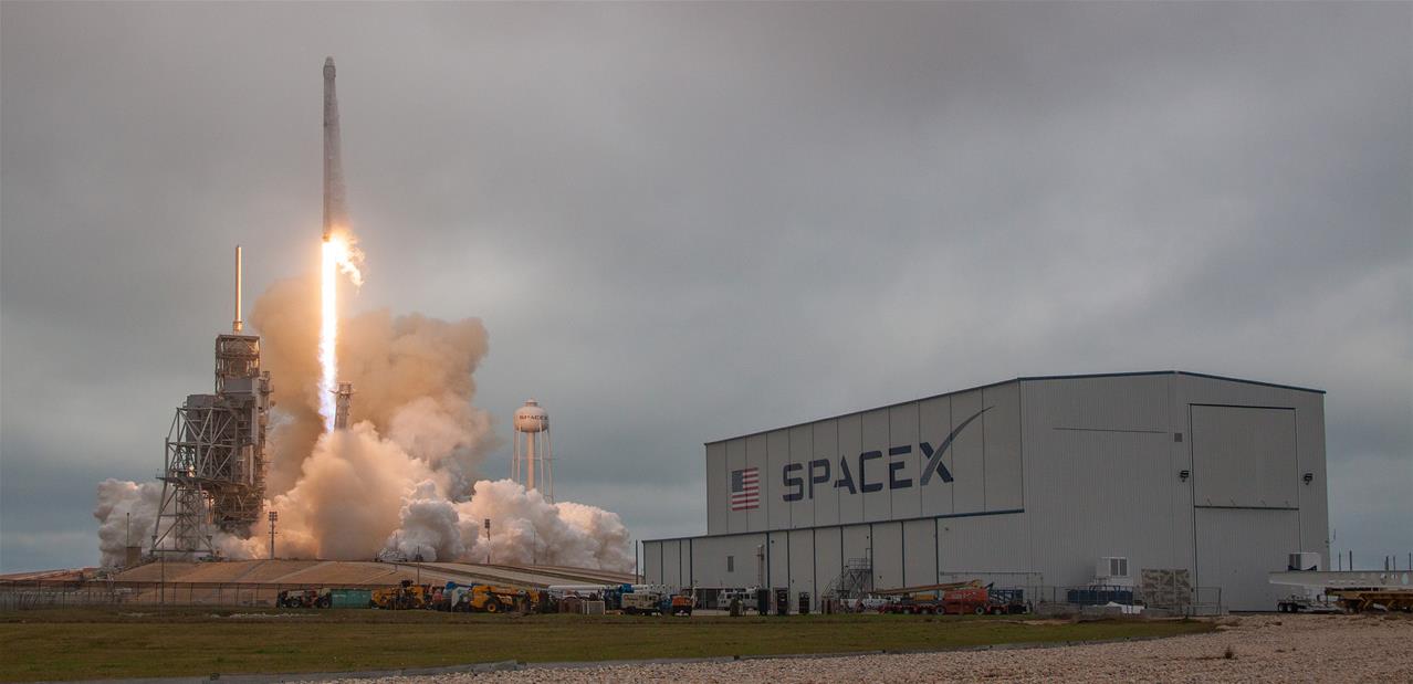 Une fusée Falcon 9 a fait un trou de 900 km de diamètre dans l'ionosphère