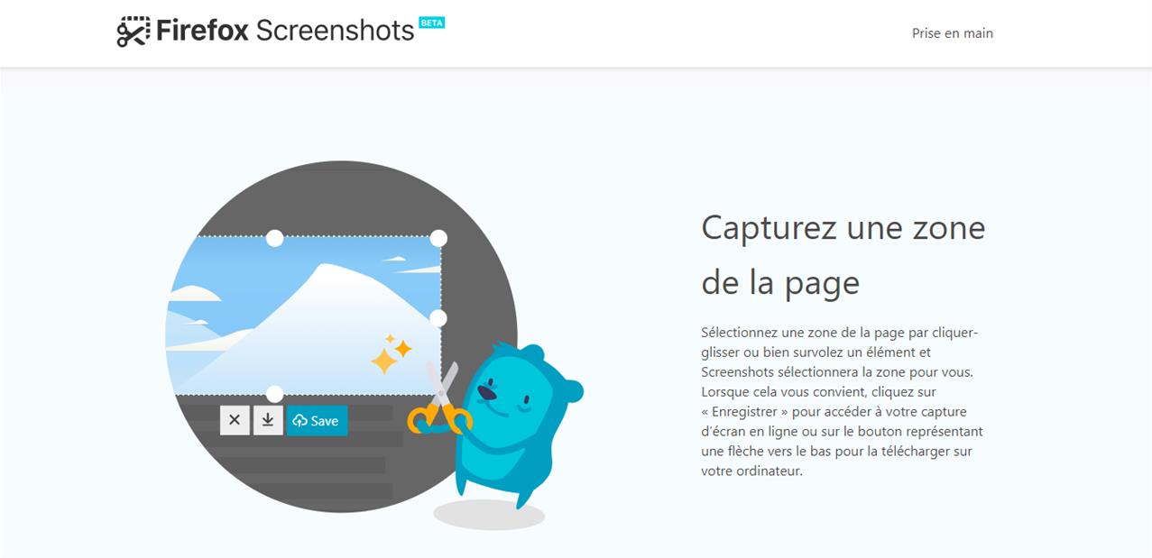 Firefox 56 : Screenshots, remplissage de formulaire et transfert d'onglet