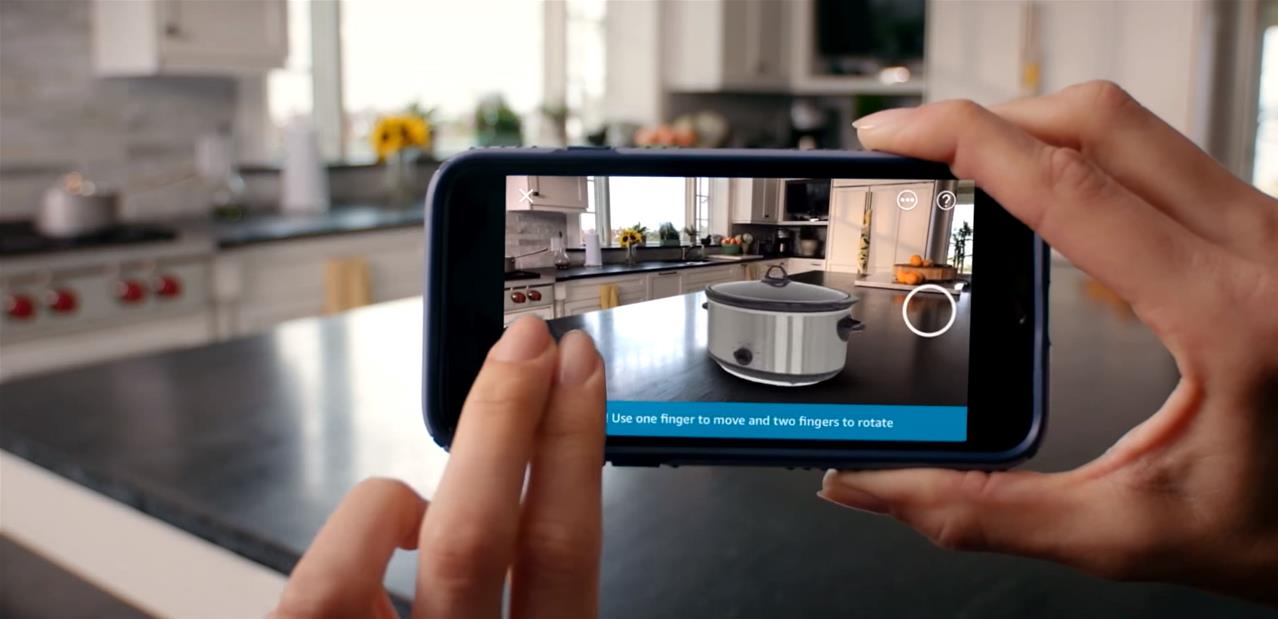 Au tour d’Amazon de proposer de la réalité augmentée pour vendre ses produits