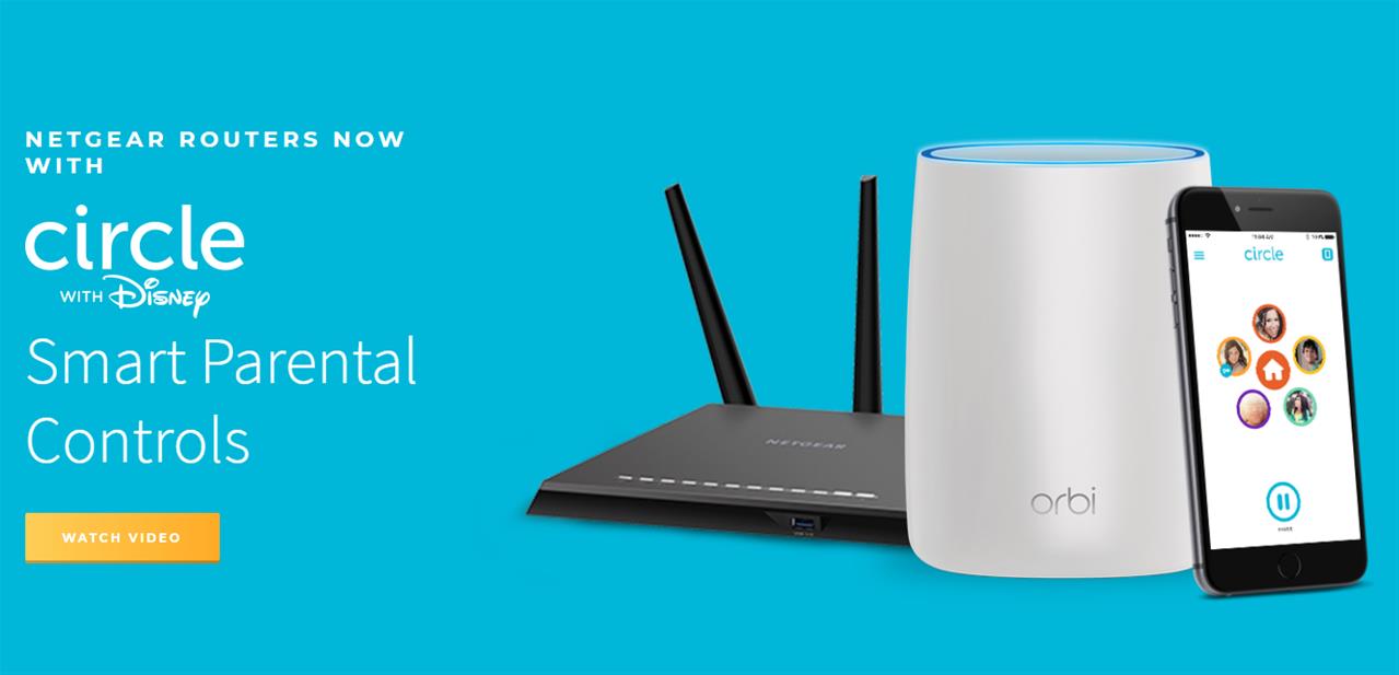 Netgear intègre un contrôle parental Freemium : Circle with Disney