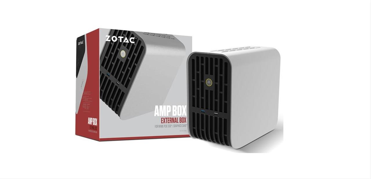 Amp Box (Mini) : Zotac proposera deux boîtiers Thunderbolt 3 pour cartes graphiques