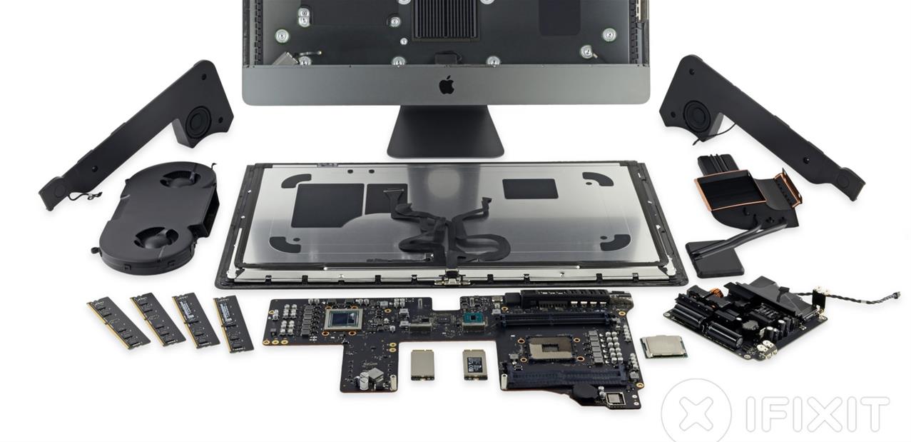 iFixit démonte l'iMac Pro et lui colle un 3/10