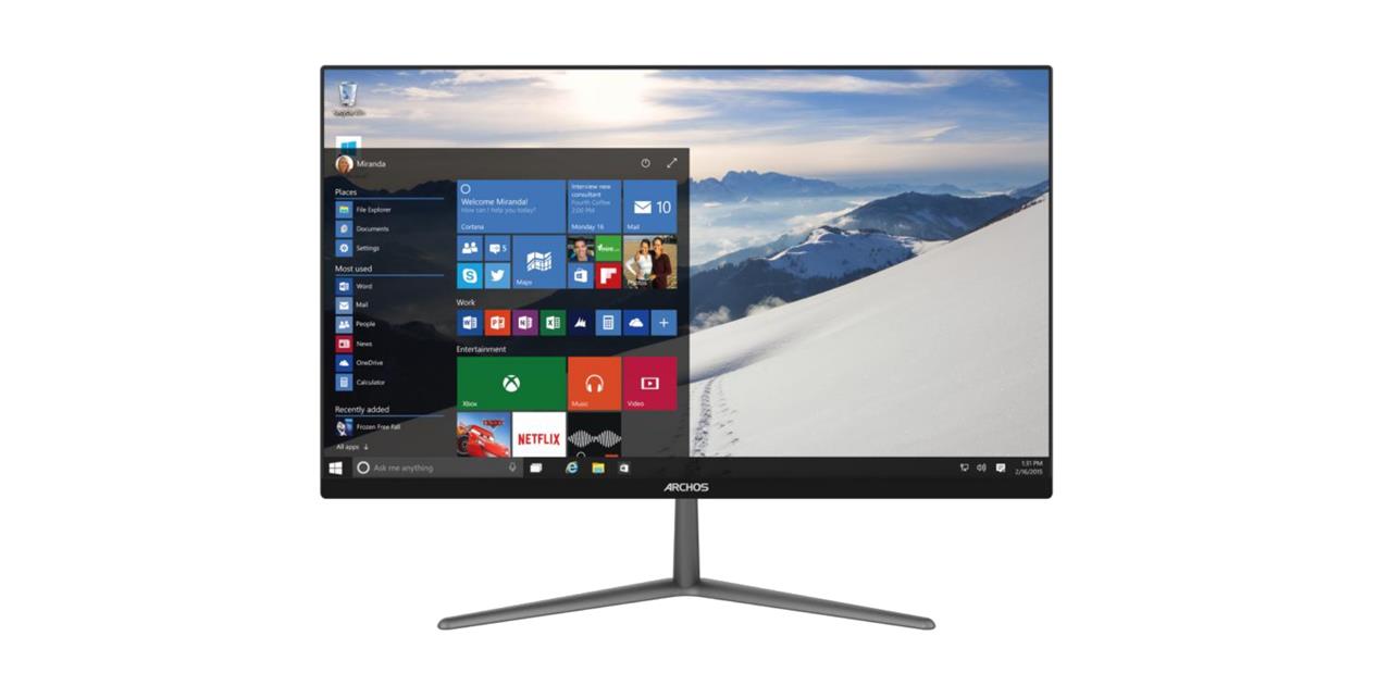 Archos se lance dans le PC tout-en-un avec son Vision 215 à moins de 300 euros