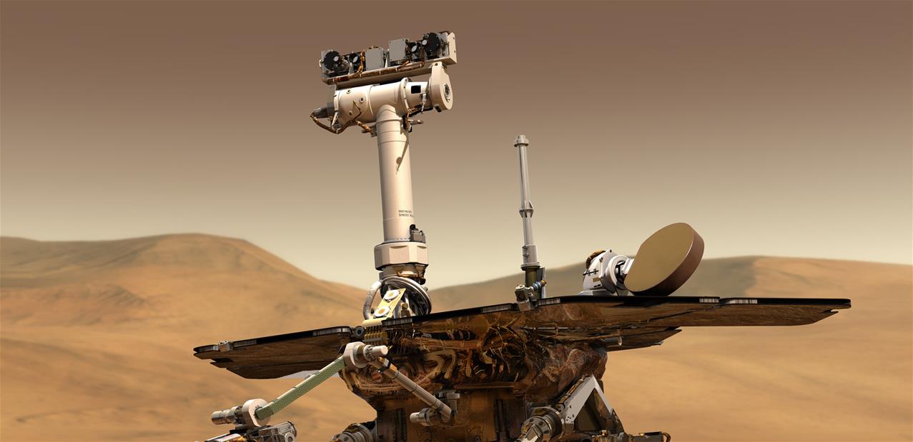 Mars : pris dans une tempête de sable, Opportunity ne répond plus et sa santé inquiète