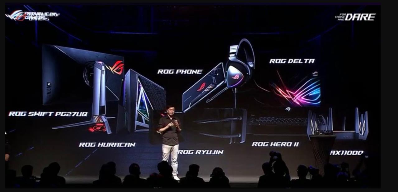 ASUS sur tous les fronts avec RoG : routeur 802.11ax, watercooling, portables, alimentation, etc.