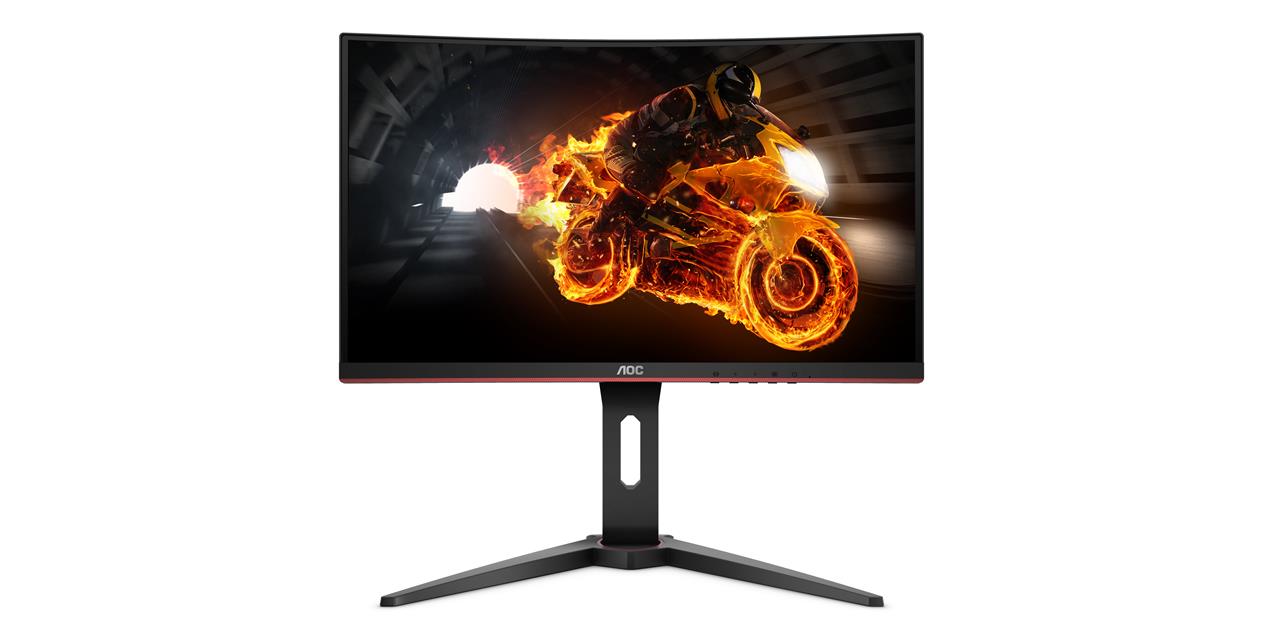 AOC G1 : trois écrans incurvés FreeSync de 23,6 à 32" (dalle VA, 144 Hz), dès 199 euros