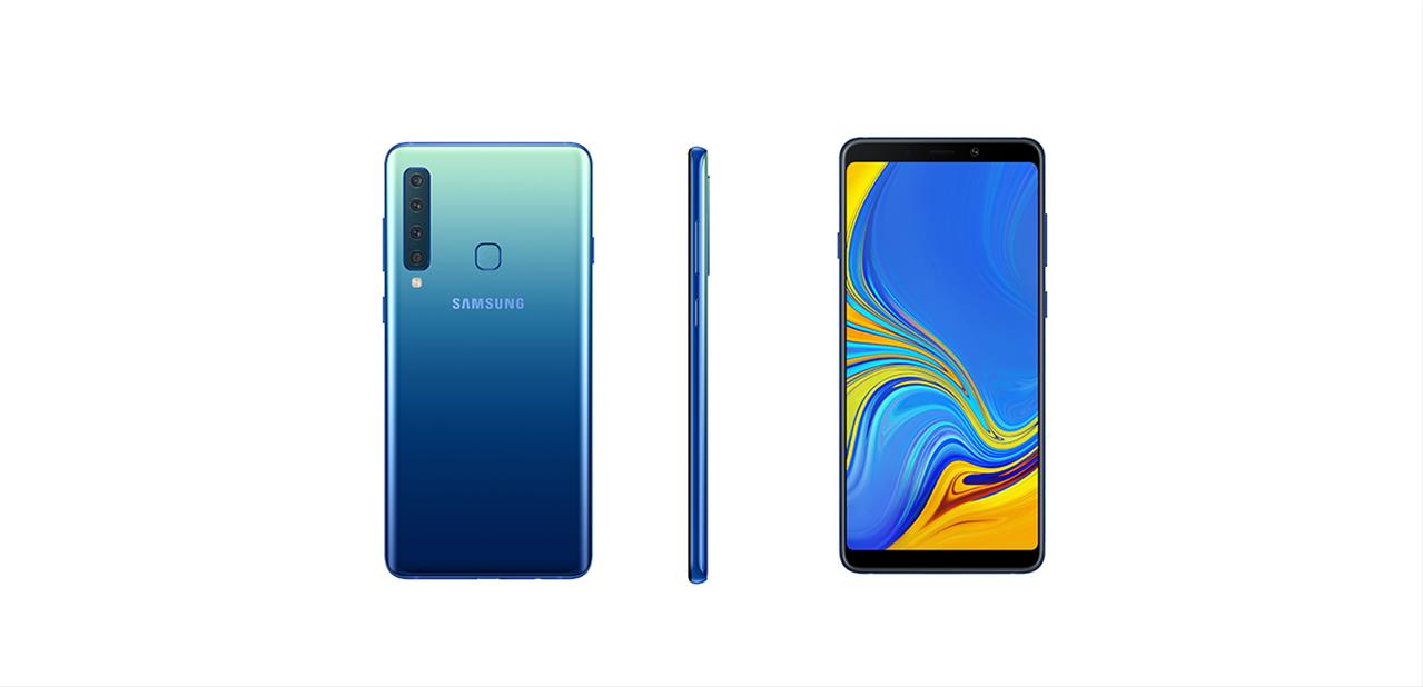 Samsung annonce son Galaxy A9 de 6,3" avec cinq capteurs photo, pour 599 euros