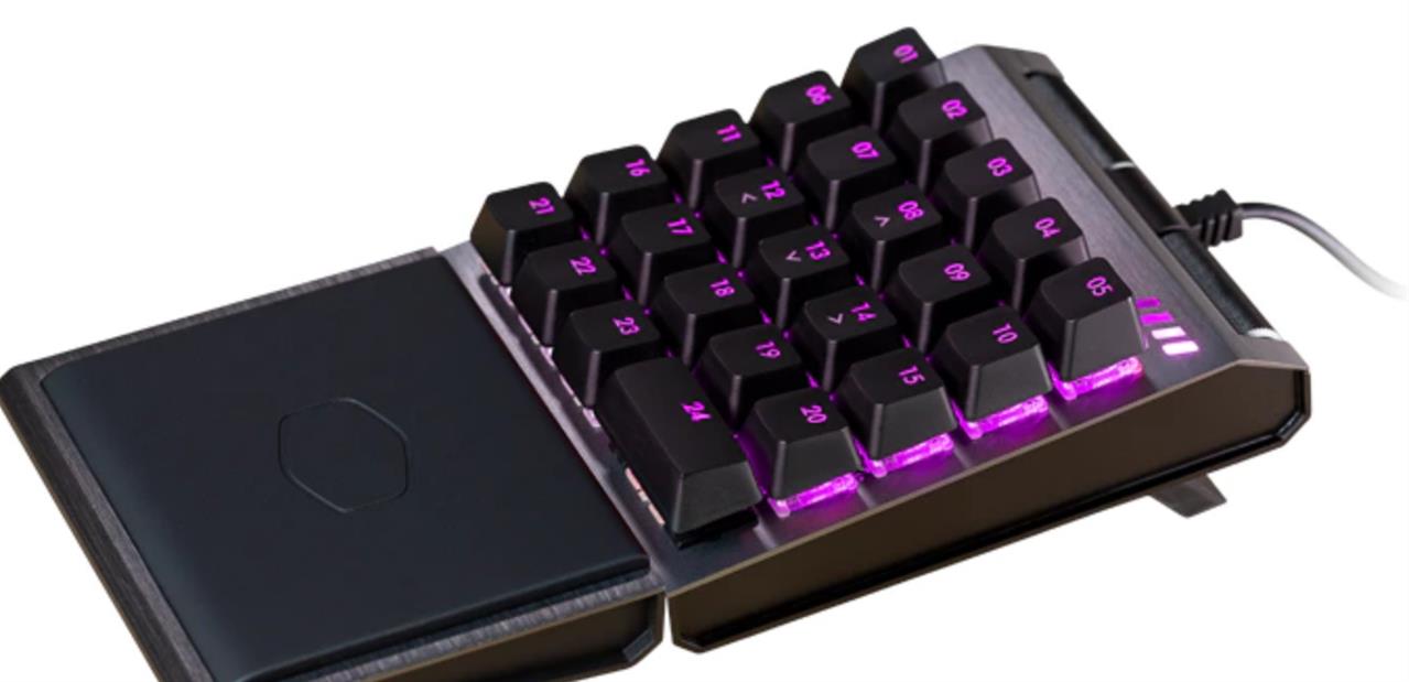 ControlPad : Cooler Master lance sur Kickstarter un pavé avec 24 touches mécaniques et analogiques
