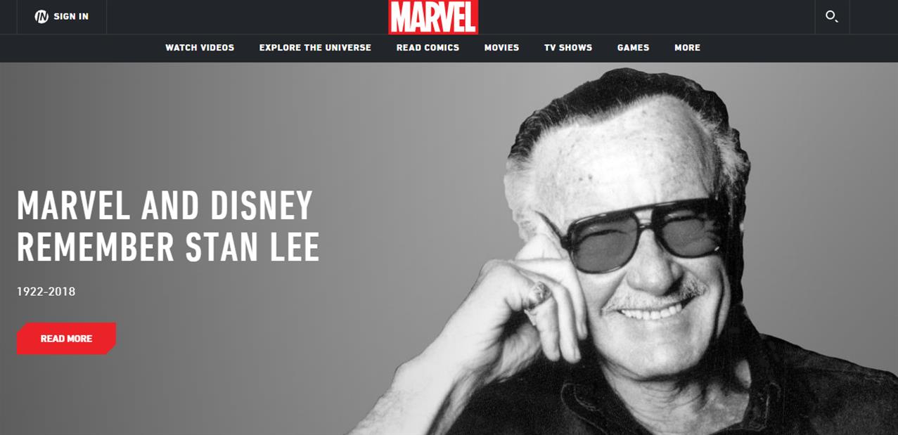 Adieu Stan Lee, les super héros Marvel en deuil… Excelsior !