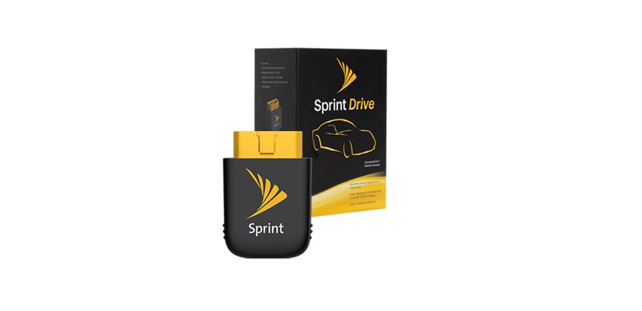 Sprint Drive : un boîtier pour suivre les déplacements, le style de conduite et l'état de santé d'une voiture