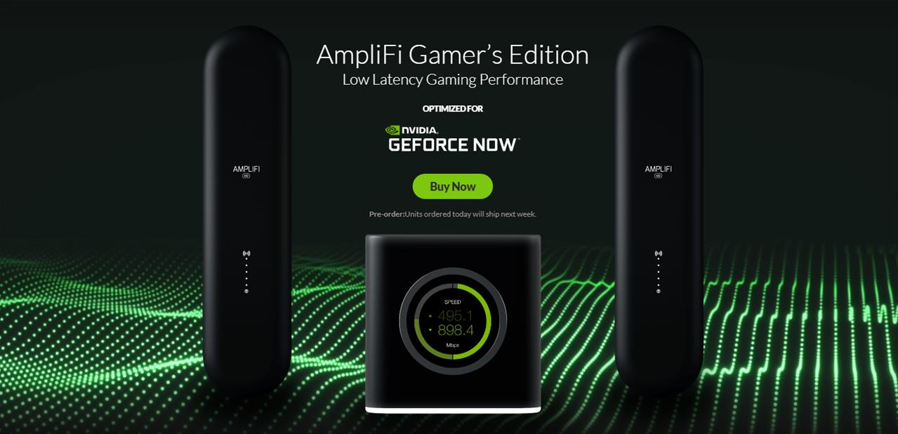 Ubiquiti s'associe à NVIDIA pour un routeur mesh AmpliFi avec fonctionnalités « Gaming »