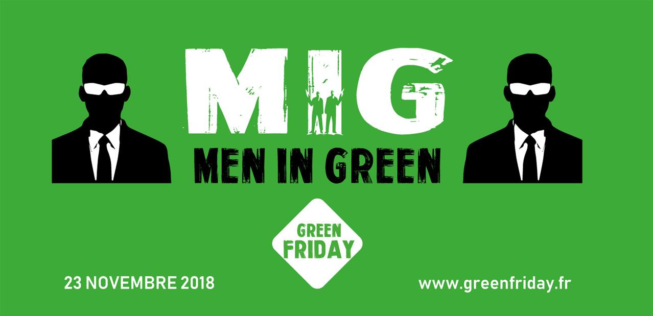 Le Green Friday s’oppose au Black Friday et « à la consommation irresponsable qu’il entraîne »