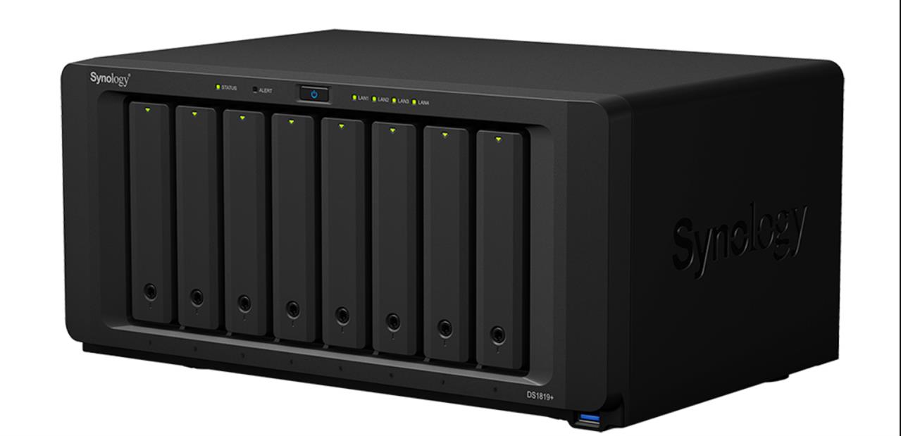 Deux nouveaux NAS chez Synology : NAS DS1819+ (Atom) et RS1619xs+ (Xeon)
