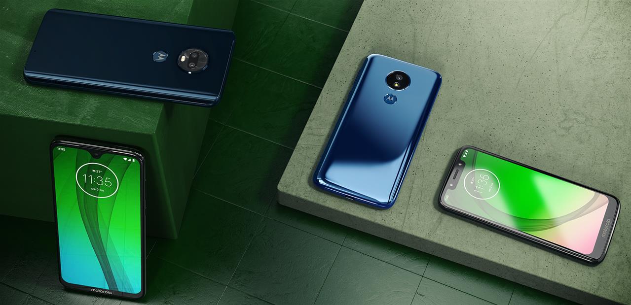 Motorola annonce quatre smartphones Moto G7 avec Android 9, de 170 à 300 euros