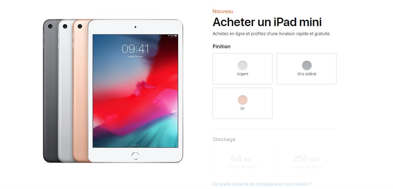 Apple modernise son iPad mini et ressuscite son iPad Air