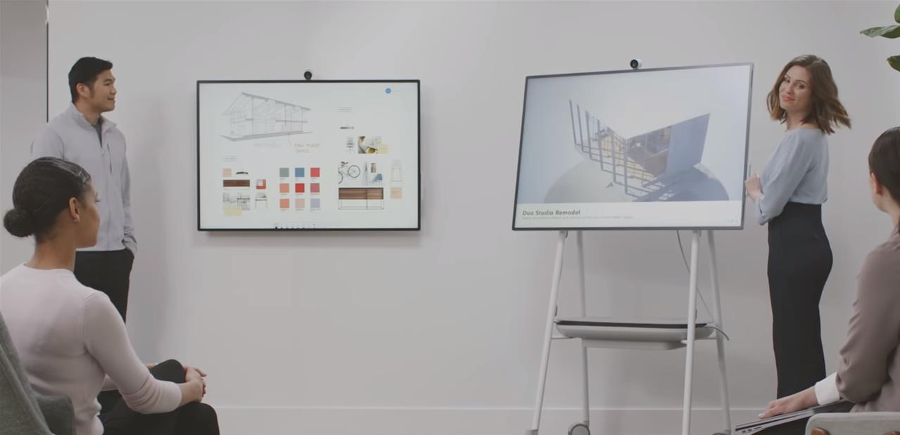 Microsoft présente son Surface Hub 2S de 50" dédié à la collaboration