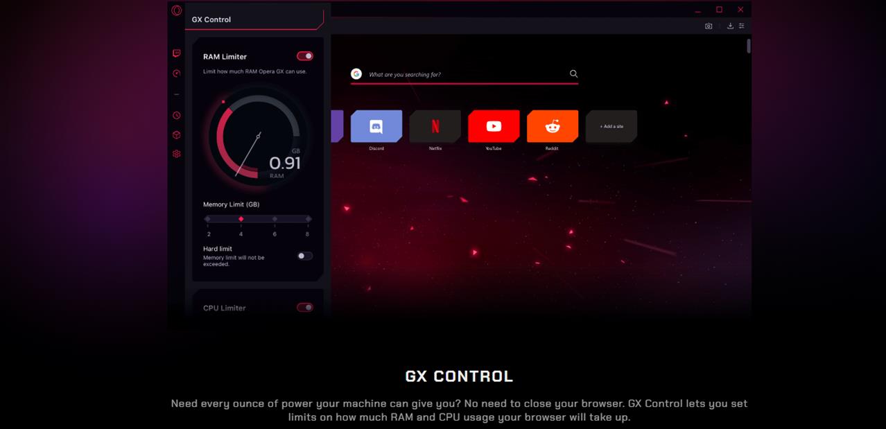 Opera lance GX, un navigateur pensé pour les joueurs