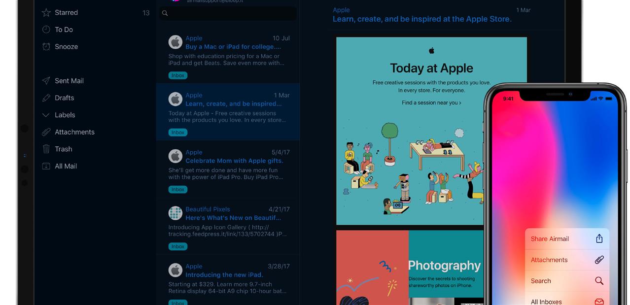 Airmail passe à l'abonnement sur iOS, colère des utilisateurs