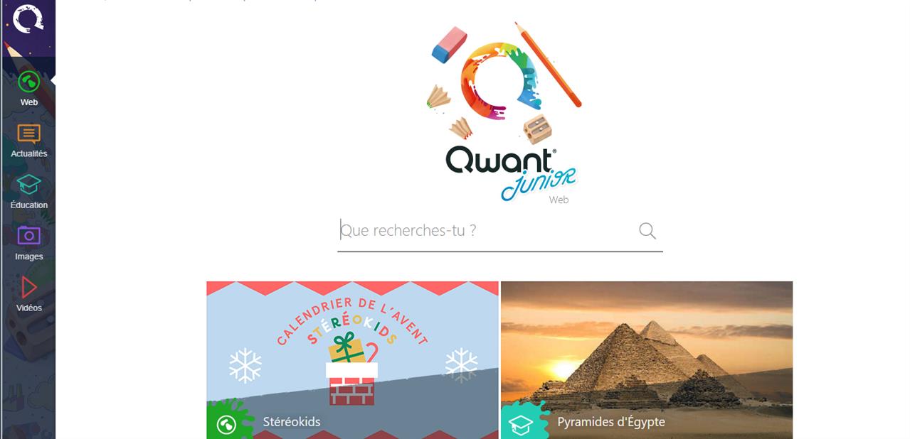 Qwant Junior est disponible sous Android et iOS